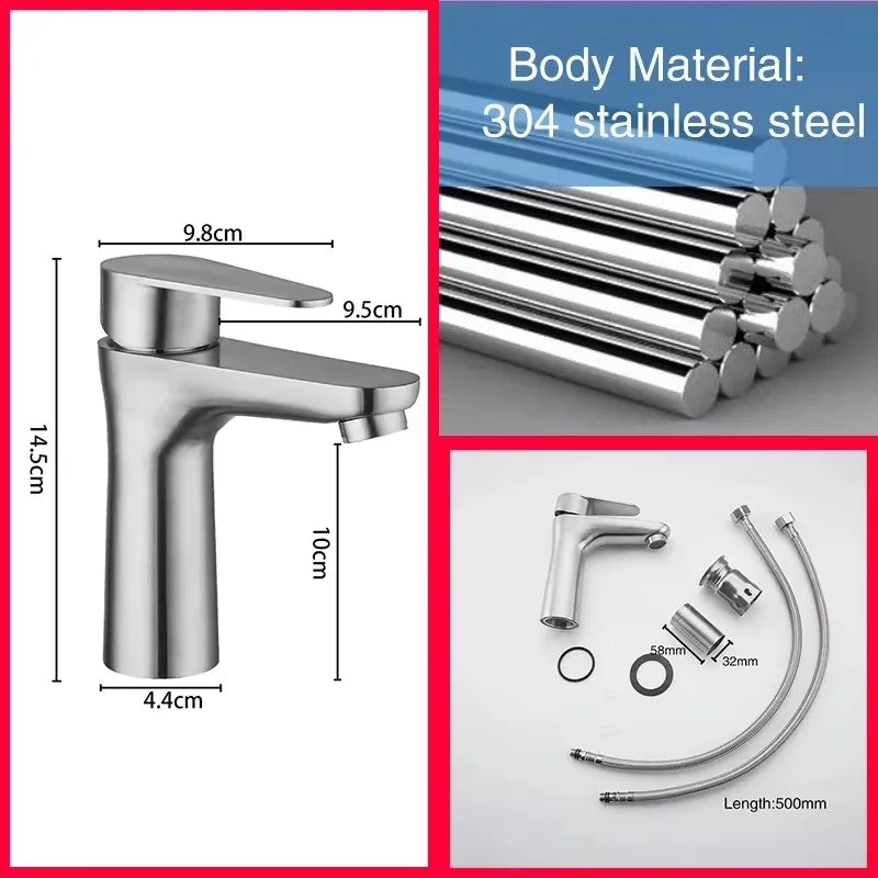 ULA G1/2 Basin Faucet Waterfall Bathroom Sink Faucet Hot Cold Water Mixer Tap Deck Mounted Bathroom Tap Crane Washbasin Tap