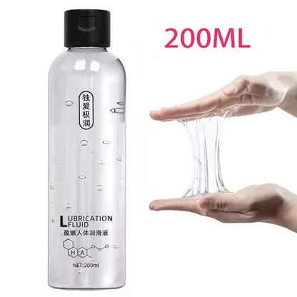 300ML Water based Lubricant Safe Intimate Gel Vaginal Anal Lube Lubricating Oil Adult For Women Men And Couple Erotic Tools