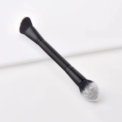 Double Ended Makeup Brushes Face Brush Repair Brush Contour Brush for Liquid Cream Powder Face Beauty Cosmetic Tools