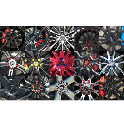 17mm/19mm/21mm 20Pcs Car Wheel Nut Caps Protection Covers Caps Auto Hub Screw Cover Black Car Tire Bolt Nut Cap Tyre Decoration
