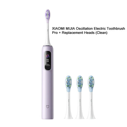 MIJIA Oscillation Electric Toothbrush Pro,Smart 4 Modes,IPX8 Waterproof Sonic Vibration Toothbrushes,180-day Battery Life