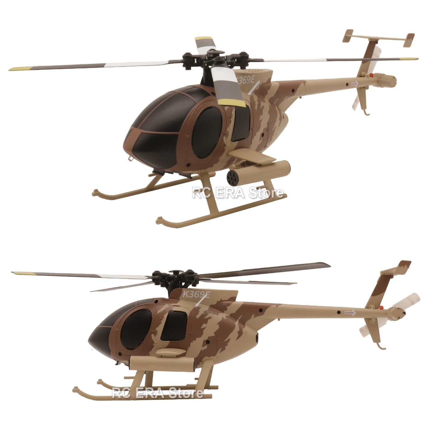 RC ERA C184 Mini MD500 with Optical Flow Sensor Scale Micro RC Helicopters for Adults Beginner Remote Control Hobby Toys Gift
