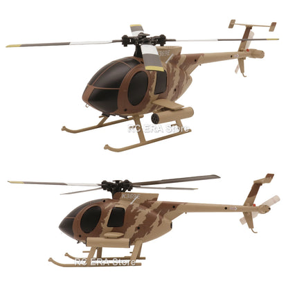 RC ERA C184 Mini MD500 with Optical Flow Sensor Scale Micro RC Helicopters for Adults Beginner Remote Control Hobby Toys Gift