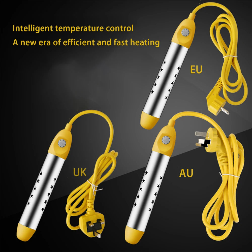 Portable Pool Heater Water Heating Boiler Swimming Solar Bath Tub Immersion Hot Fast Automatic Power Off Intelligent 2000W
