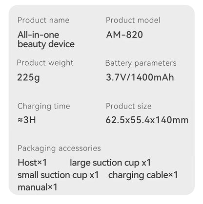 Face & Body Sculpting Massager Anti Cellulite Facial Machine Fat Burner Shaping Slimming Device Lose Weight Beauty Massage Tools