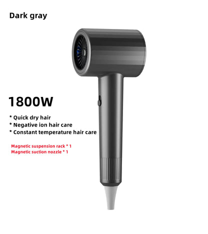2300W Hair Salon Hair Dryer High Power Strong Wind Speed Dry Blue Light Ion Silent Home Hairdresser Special New Product