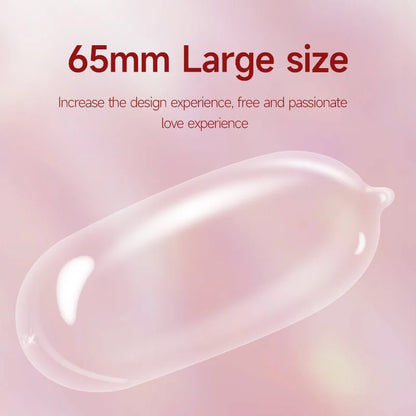 Extra Large Size 65mm Condoms Adults Toys For Men 10pcs XXL G-Spot Penis Sleeve Super Ultra Thin Smooth Condones Sex Products