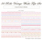 36 Rolls Pink Washi Tape Set Cute Butterfly Gingham Cherry Dessert Pattern Decorative Masking Tapes For Scrapbooking Journaling