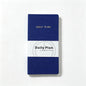 Undated Weekly Fabric A6 Journal - Portable Pocket-Sized Planner for Notes, Goals & Daily Flow Linen Weeks Planning System