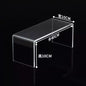 5mm Thick Acrylic Clear Storage Rack Desktop Display Cosmetics Storage Table Elevated Partition Board Toy Perfume Storage Rack