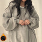 2024 Harajuku Loose Pullover Women Hoodie Oversized Top Summer Zip Up Sweatshirt Female Casual Long Sleeve Pocket Hooded