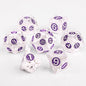 7pcs DND Metal Dice Set MTR Polyhedral Dice for Dungeons And Dragons Role Playing Games D&D Dice Set Dnd Gifts