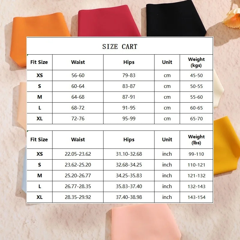 8PCS/Set Women Seamless Ice Silk Thongs Panties Female G-String Breathable Underwear V Waist Sexy Lingerie Ultra Thin Bikini