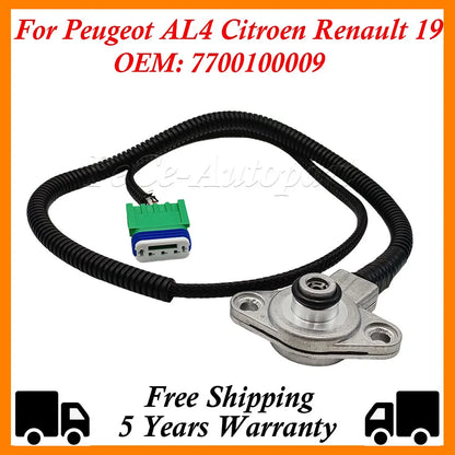 Transmission Pressure Sensor 7700100009 252924 For Peugeot 206 307 308 Citroen C3 C4 C5 C8 Renault 19 Gearbox HDI DPO AL4
