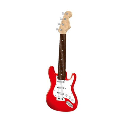 4-string Children Electric Guitar Toy with Music Light Beginner Electric Guitar Ukulele Children's Toy Musical Instrument Gift