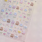 Colorful Water Bubble 5D Nail Art Stickers Goldfish Koi carp Dreamy Polarized Dreamlike Self Adhesive Delicate Manicure Decals