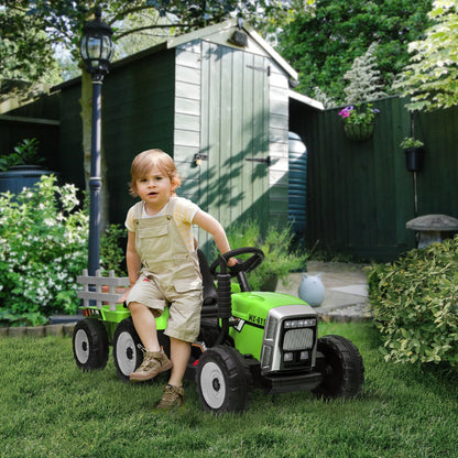 Electric Car for Children, Tractor for Children, with Parental Remote Control, Size 136.5x50x52.5 cm