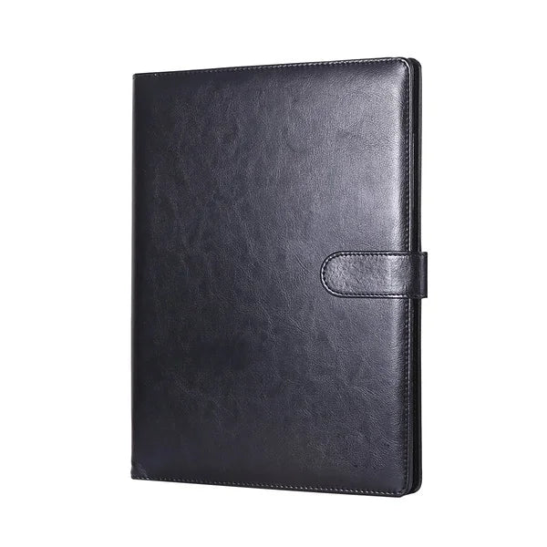 Multifunctional A4 Conference Folder Business Stationery PU Leather Contract File Folders Binder Office Supplies Desk Organizers