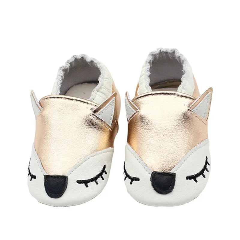 Toddle Baby Shoes Newborn Infant Shoe Boys Girls Soft Genuine First Walkers Baby Moccasins 0-24Months Cowhide Bottom Skid-Proof