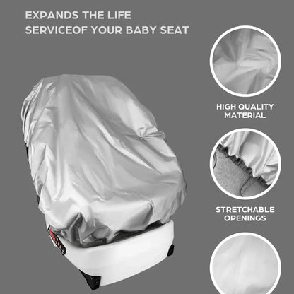 Baby Car Seat Sun Shade Cover Universal Car Seat Dust Cover Heat Insulation UV Protect Durable Eco Friendly Material Block New