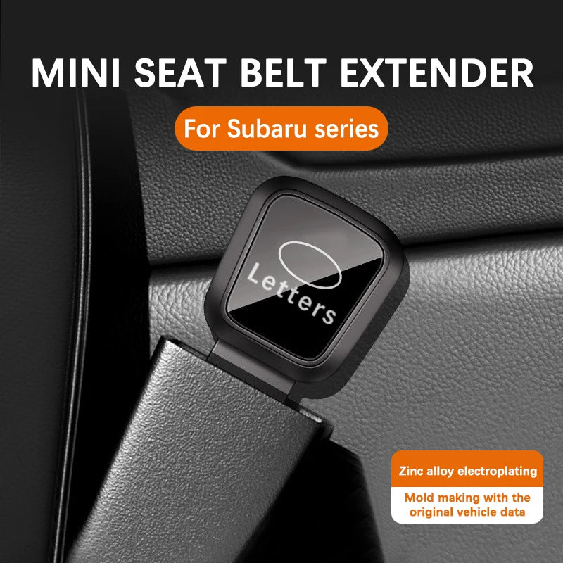 Car Vehicle Seat Belt Buckle Seatbelt Lock Buckle Plug Seat Belt Extender For Subaru BRZ Forester XV Outback Legacy Impreza