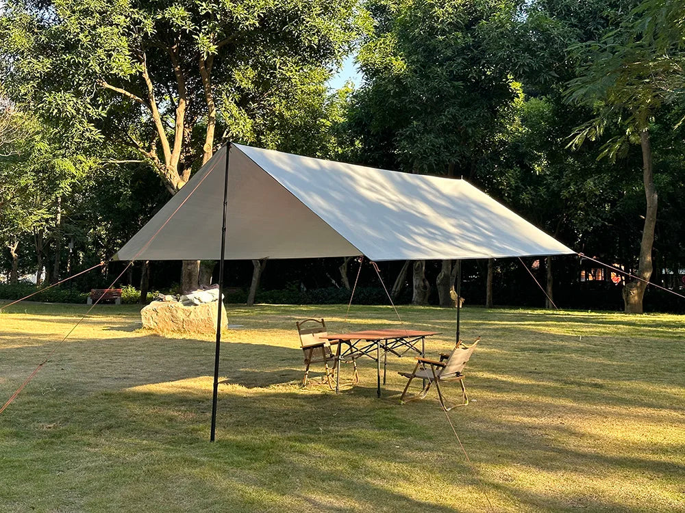 Camping Tarp Waterproof Tent Tourist Awning Shade Garden Canopy Beach Sunshade Outdoor Ultralight Sun Shelter Hiking Backpacking
