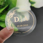 5CM Custom Name Wedding Sticker Personalized Design Your Label Candy Gift Box Birthday Party Seal Sticker Self-adhesive 50PCS
