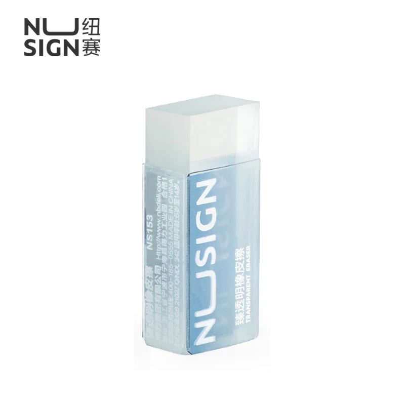 NUSIGN 2B Soft Rubber Pencil Eraser for Students Art Sketching Painting Exam Writing Correction School Stationery Supplies