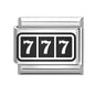 New Y2K Colorful Glaze English Word Italian Charm Link Fit 9mm Stainless Steel Jewelry DIY Making Bracelets For Gifts