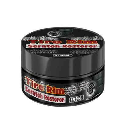 Universal Car Wheel Hub Repair Paste 80g - Scratch, Fade Removal for Aluminum Alloy & Chrome Rims, Tire polish wax