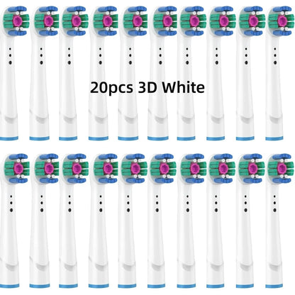 Brush Head Nozzles for Braun Oral B Replacement Toothbrush Head Sensitive Clean Sensi Ultrathin Gum Care Brush Head for Oralb