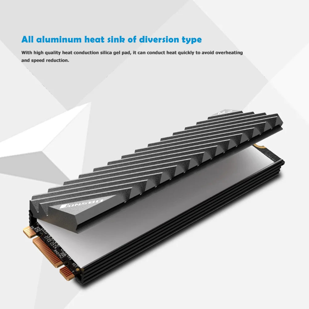 SSD M2 radiator NVMe heatsink 2280 SSD Hard Disk Aluminum Heat Sink Cooler Cooling Pads Thermal Cooling Pad for Desktop PC