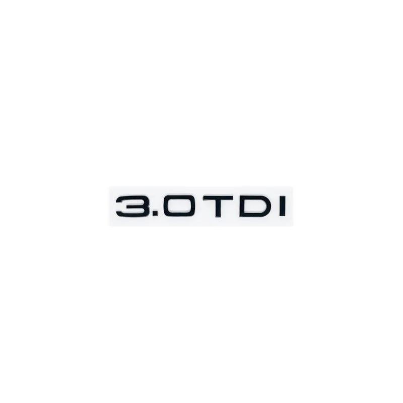 Car Letter Logo Sticker for A5 suitable for tail bumper and trunk emblem applicable to 2.0 3.0 40TDI 35 40 45TFSI models