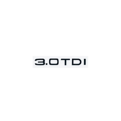 Car Letter Logo Sticker for A5 suitable for tail bumper and trunk emblem applicable to 2.0 3.0 40TDI 35 40 45TFSI models