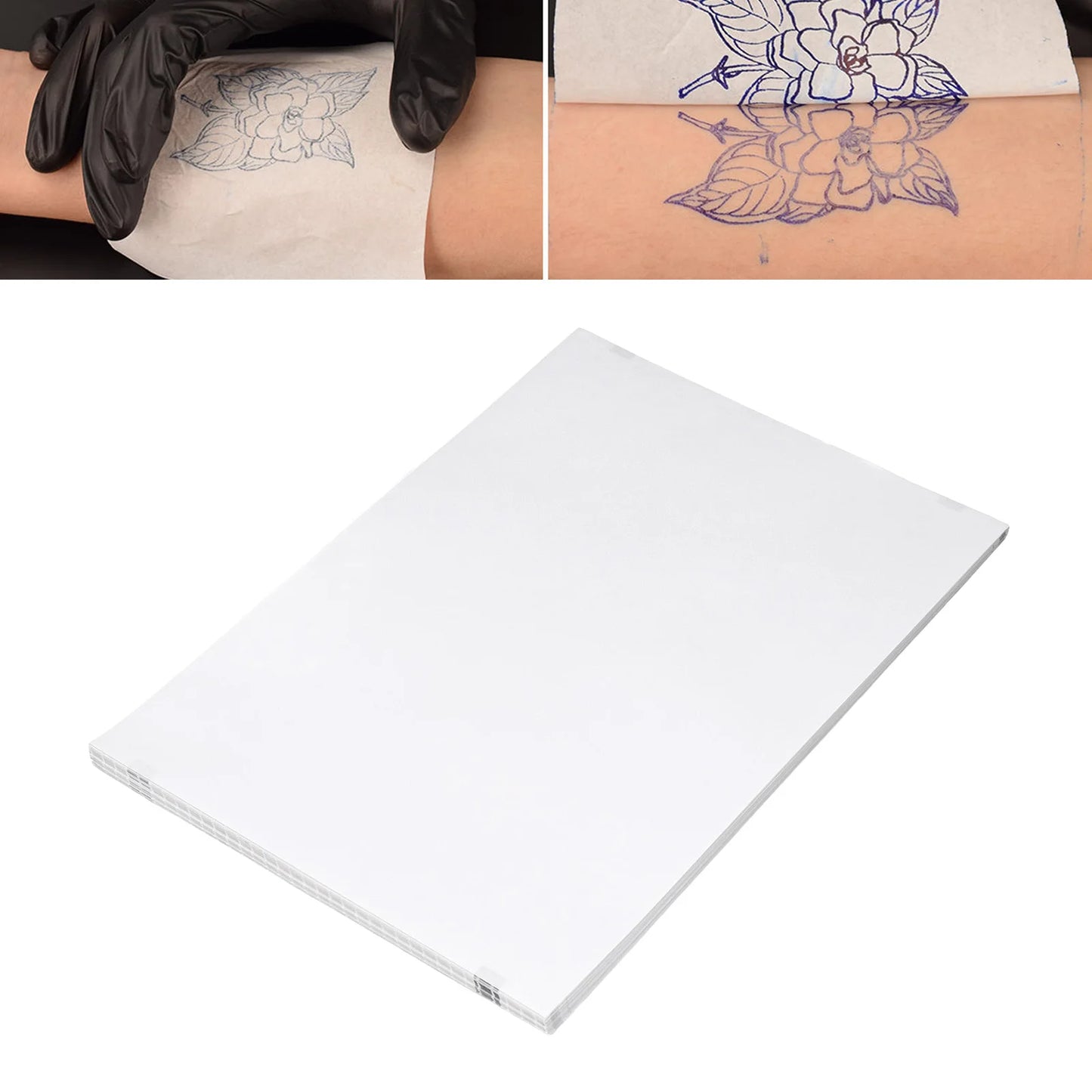 100 Sheets A4 Thermal Printing Paper for Portable Printer Quick Dry Compatibility Inkless Multifunctional Folded Thermal Paper