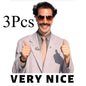 Borat-themed Plant-based Non-toxic Car Air Freshener - Universal Pendant, Fits 99% Vehicles, Safe for Cars with Kids