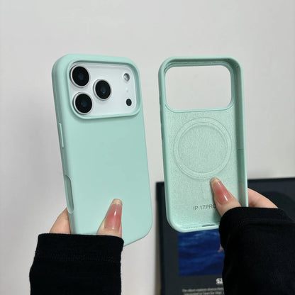 Liquid Silicone Magnetic For Magsafe Wireless Charge Phone Case for iPhone 17 Air 16 15 Plus 14 13 12 11 Pro Max Original Cover
