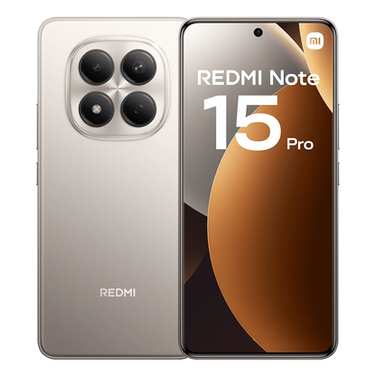 Xiaomi Redmi Note 15 Pro 4G Smartphone NFC MTK Helio G200-Ultra 6.77" 120Hz Display 200MP OIS, 45W Charge, IP65, Battery 6500mah