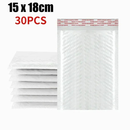 Universal Shipping Bags White Foam Envelope Adhesive Mailing Waterproof Bag Padded Envelopes for Magazine Lined Bubble Mailer