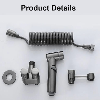 Toilet Cleaning Bidet Toilet Sprayer Set Cold Water Portable Bidet Toilet Accessories Handheld Bathroom Wash Anal Douche