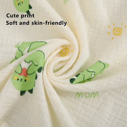 Baby Nursing Cover, Arched Neckline,Soft & Breathable 100% Cotton,Mother's Nursing Apron,Multi-useStroller Cover