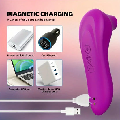 Powerful Clit Sucking Vibrator for Women Nipple Clitoris Sucker Stimulator Female Massager Vibrating Sex Toys Goods for Adult