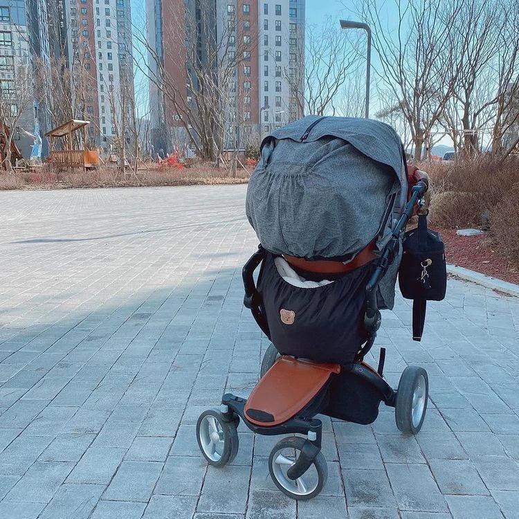 Reusable Washable Baby Milk Bottle Diapers Pouch Outdoor Travel Stroller Hanging Storage Organizer Nappy Storage Bag
