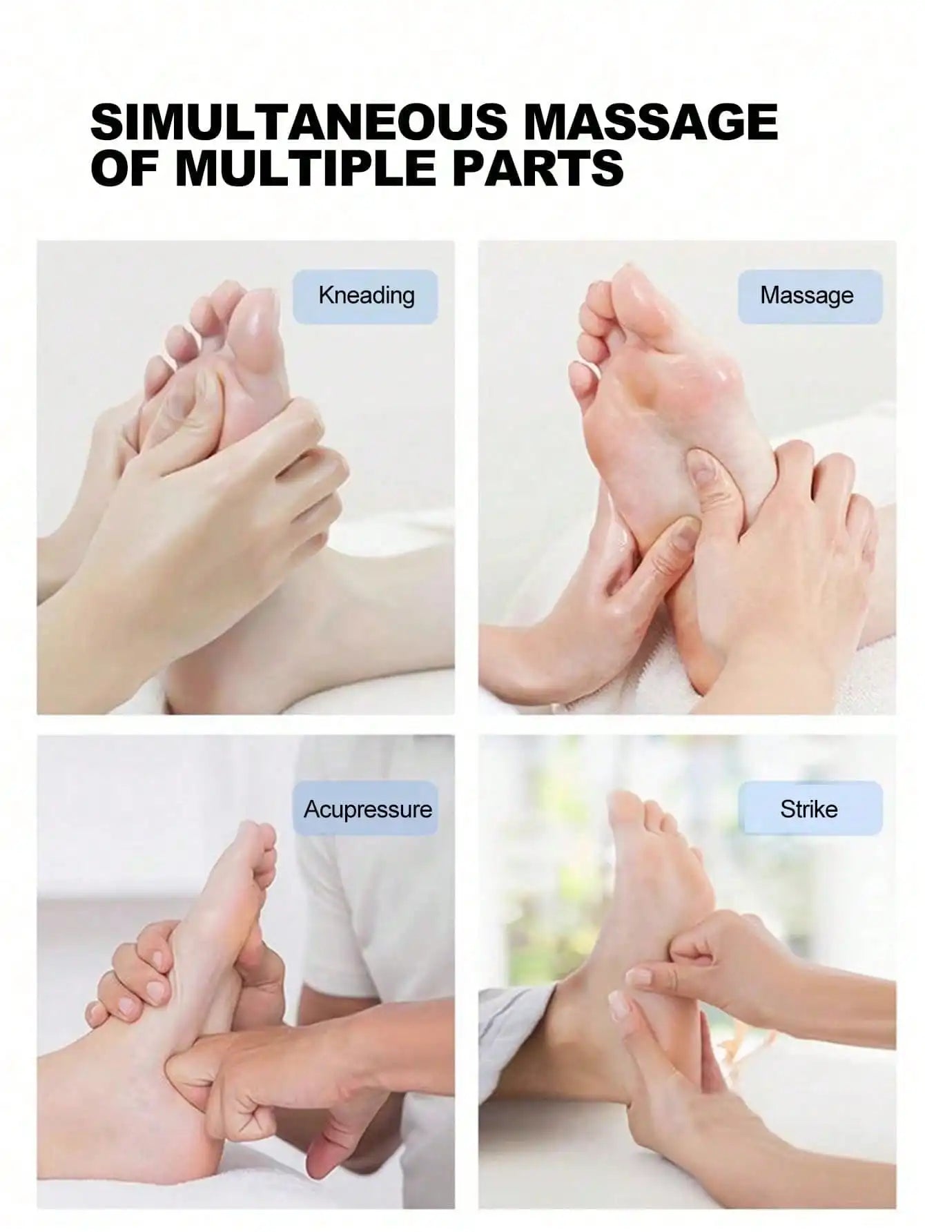 2026Rechargeable Electric Foot Massager - Improves Blood Circulation And Relaxes Muscles