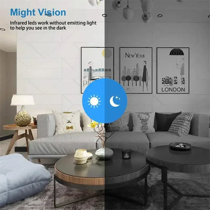 Mini 1080p HD Smart Camera Wireless Surveillance Security Video Cam Night Vision Motion Detect Camcorder Cam Monitor Smart Home