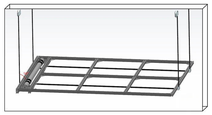 Caravan 12V/24V/220V Adjustable Bed Lift System Aluminum, RV Campervan Bed Lift, Motorhome Accessories, Customisable Dimensions