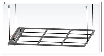 Caravan 12V/24V/220V Adjustable Bed Lift System Aluminum, RV Campervan Bed Lift, Motorhome Accessories, Customisable Dimensions