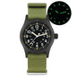 Militado ML05 Vintage Watch VH31 Sweep Second Movement Domed Sapphire Crystal With High Clear AR Coating Luminous 38mm Watches