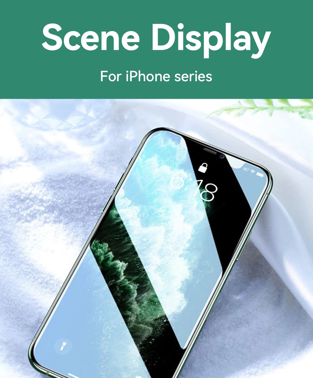 Joyroom 3/2/1PCS HD Glass For iPhone 18 17 16 15 Pro Max Screen Protector Full Screen Glass Protection For iPhone 18 17 16 15Pro