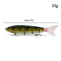 11.5cm/18.5g Balam Glide Bait Catfish Joint Giant Hard Bait Swimbait for Pike Bass Saltwater Glide Bait Leurre De Pêche